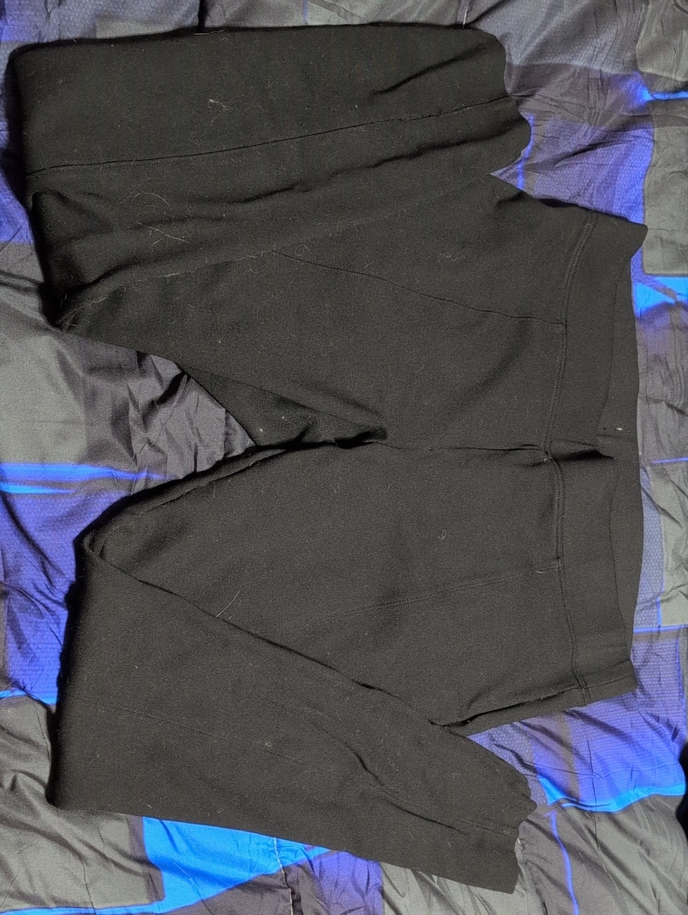 Black High-Waist Sweatpants